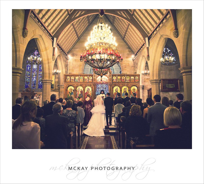 The stunning St Andrew's Orthodox Church in Redfern - McKay Photography Hayley Theo Dedes on the Wharf wedding
