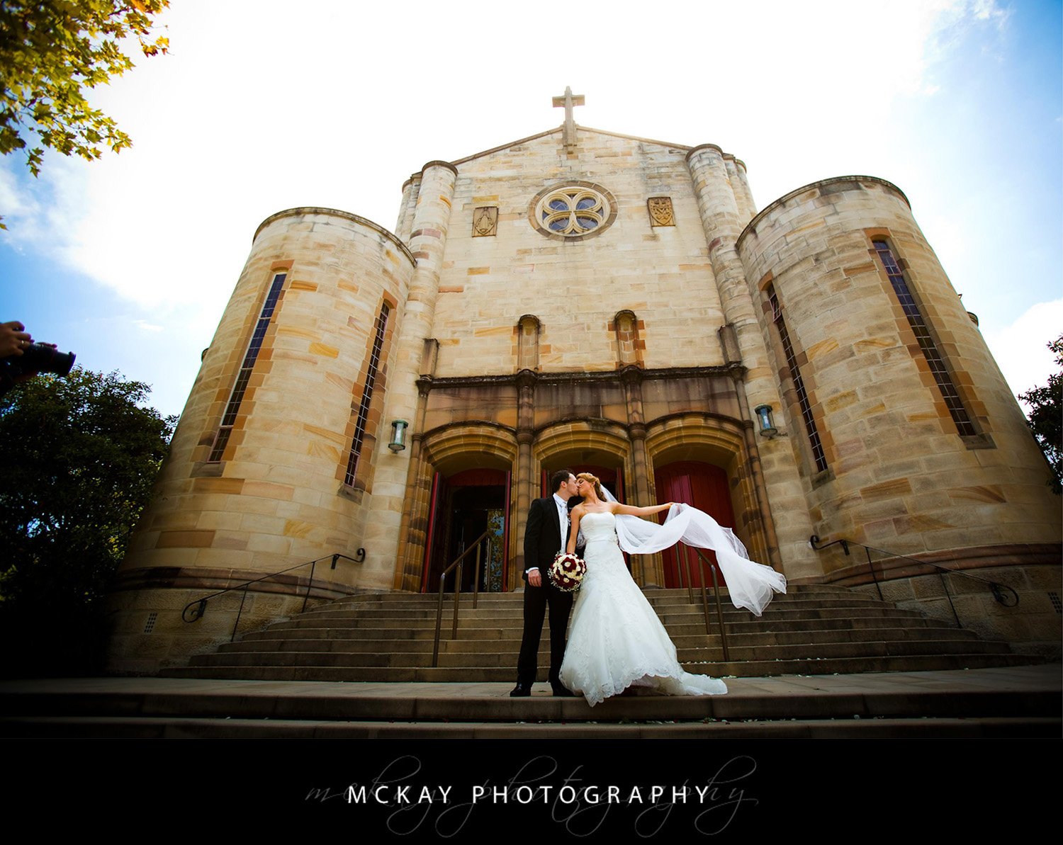 Rachael & James were married at St Mary's Church in North Sydney Rachael James 