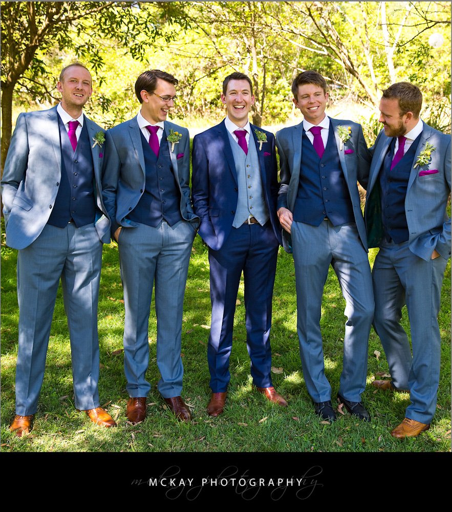 Andy and groomsmen
