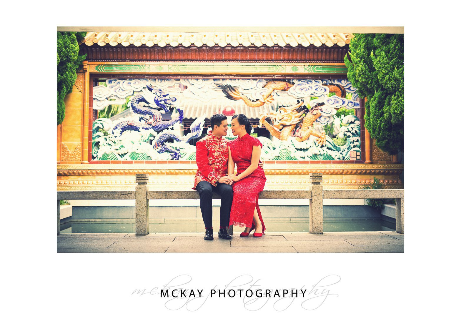Chinese Gardens wedding