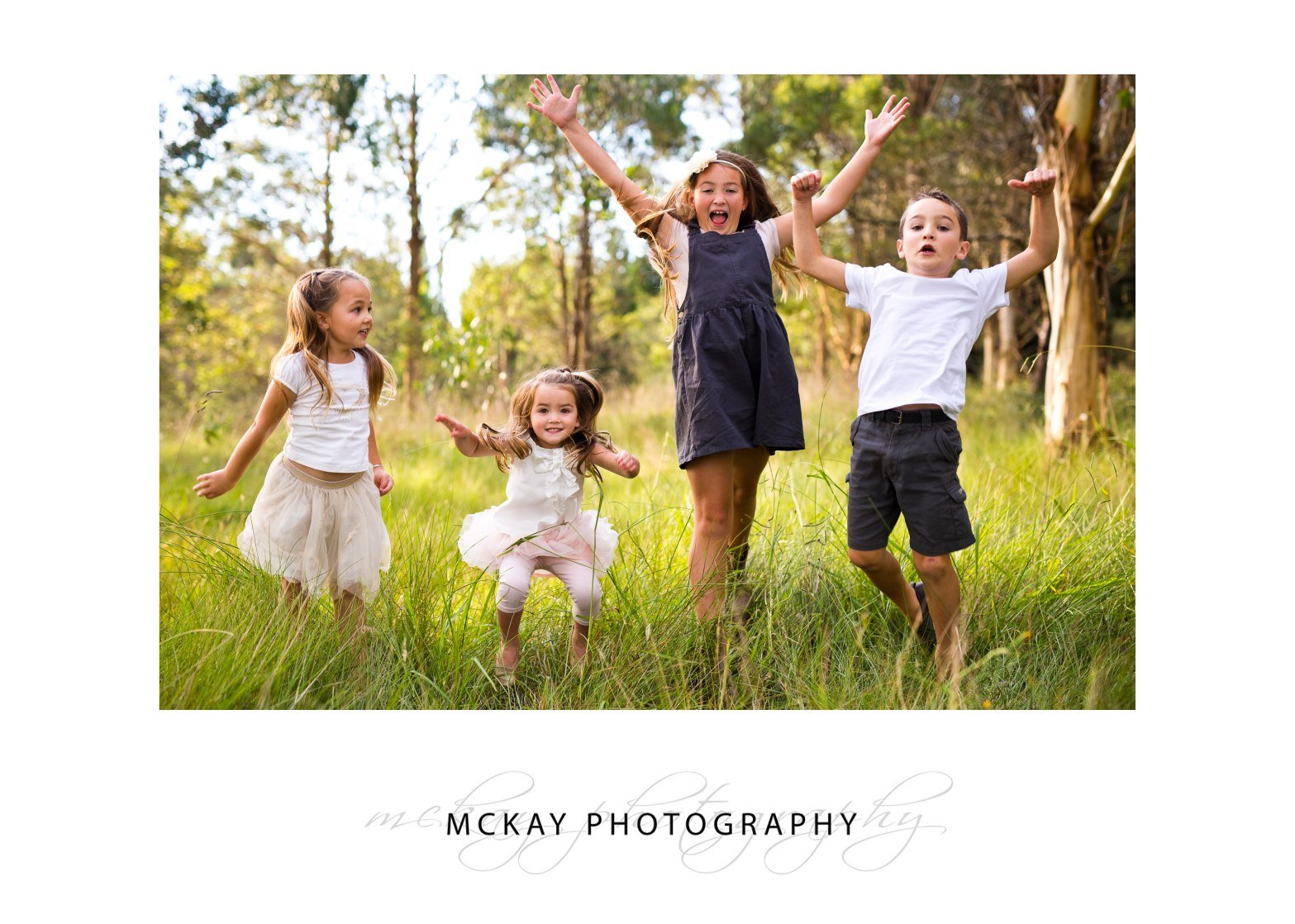 children jumping