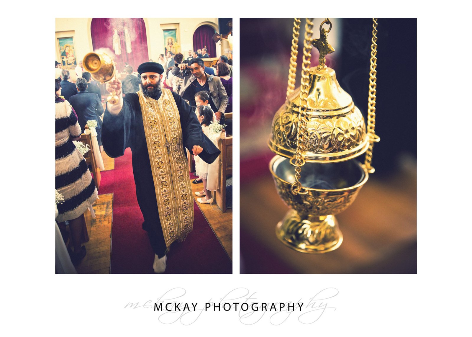 Detail photos of coptic orthodox ceremony