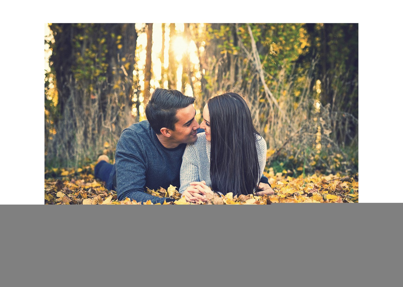 Grass field engagement photos autumn leaves Bowral