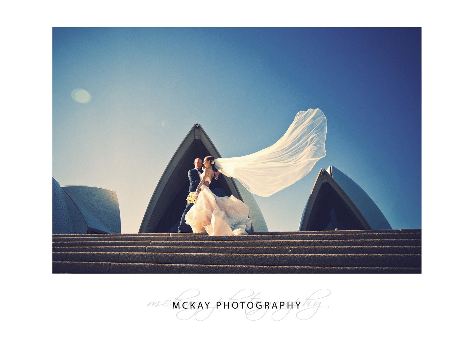 Sydney Opera House wedding photo