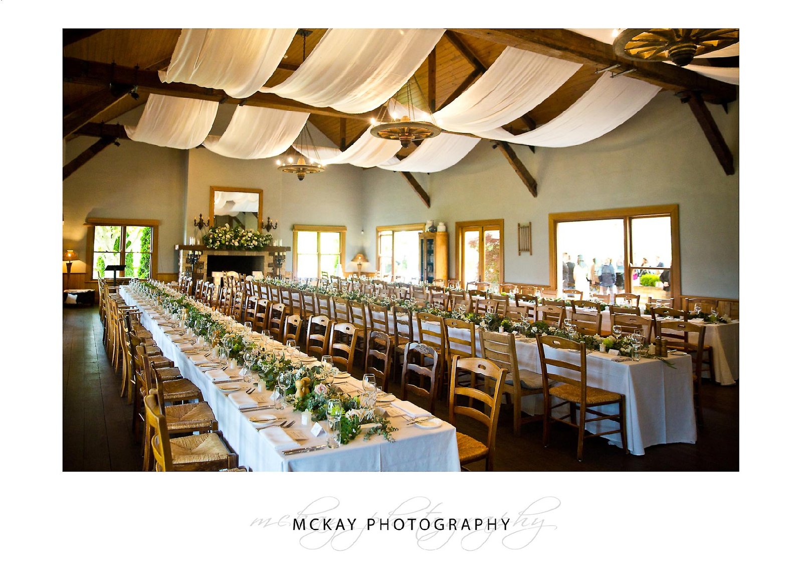 Centennial Vineyards Bowral wedding reception room photo