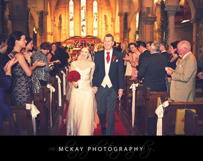 Wedding at St Thomas Church North Sydney
