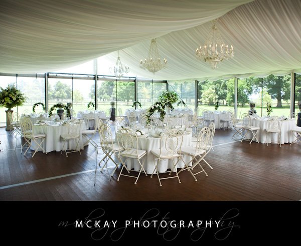 Marquee at Terrara House wedding