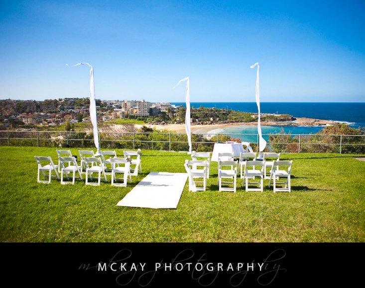 Freshwater View Reserve wedding