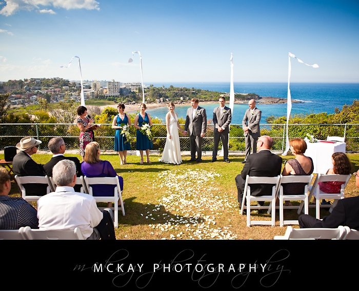 Freshwater View Reserve wedding