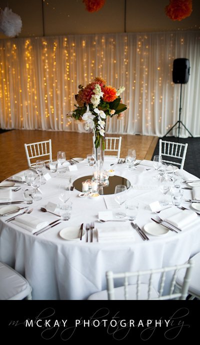 Deckhouse wedding table detail