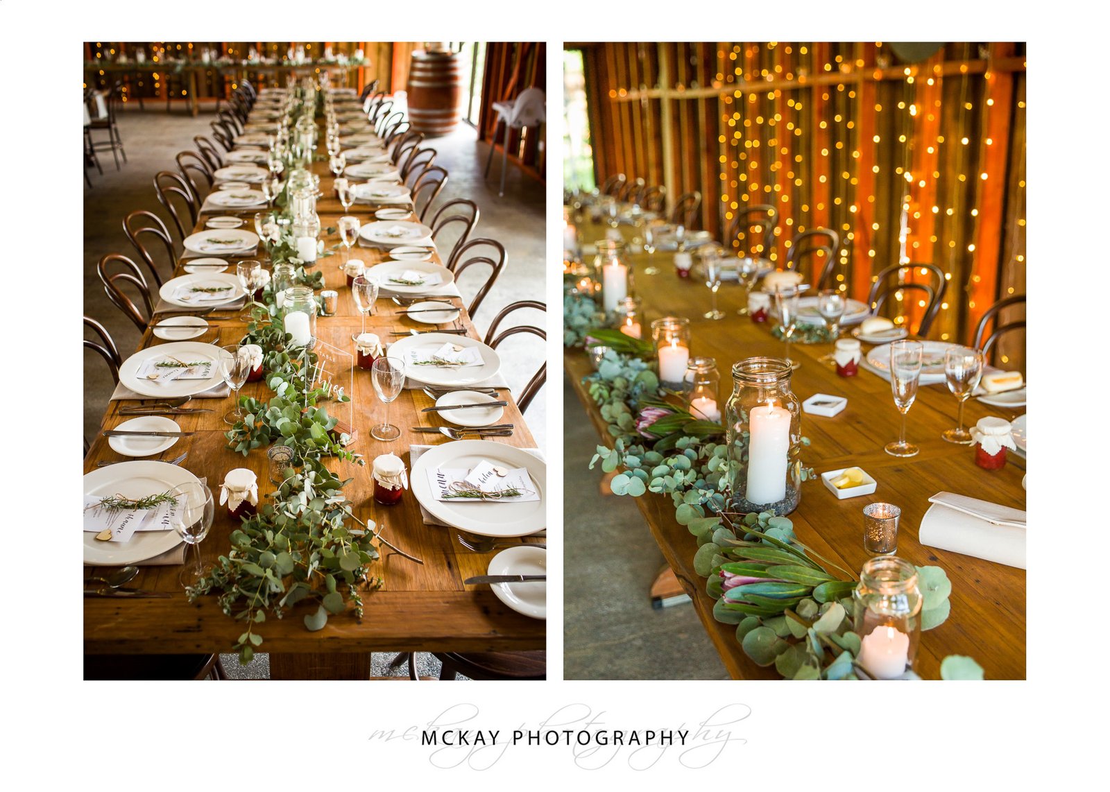 Stunning table details wedding at the Barn at Leeston