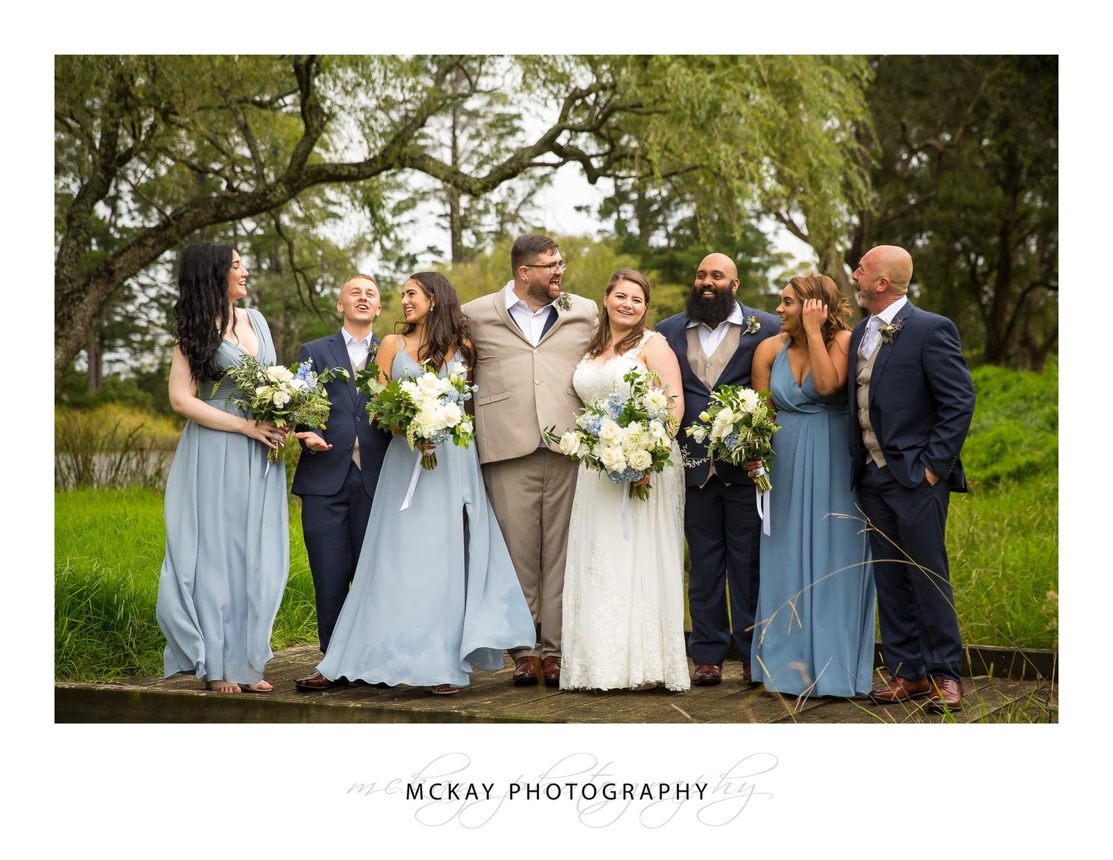 bridal party candid photo wedding Bowral Southern highlands