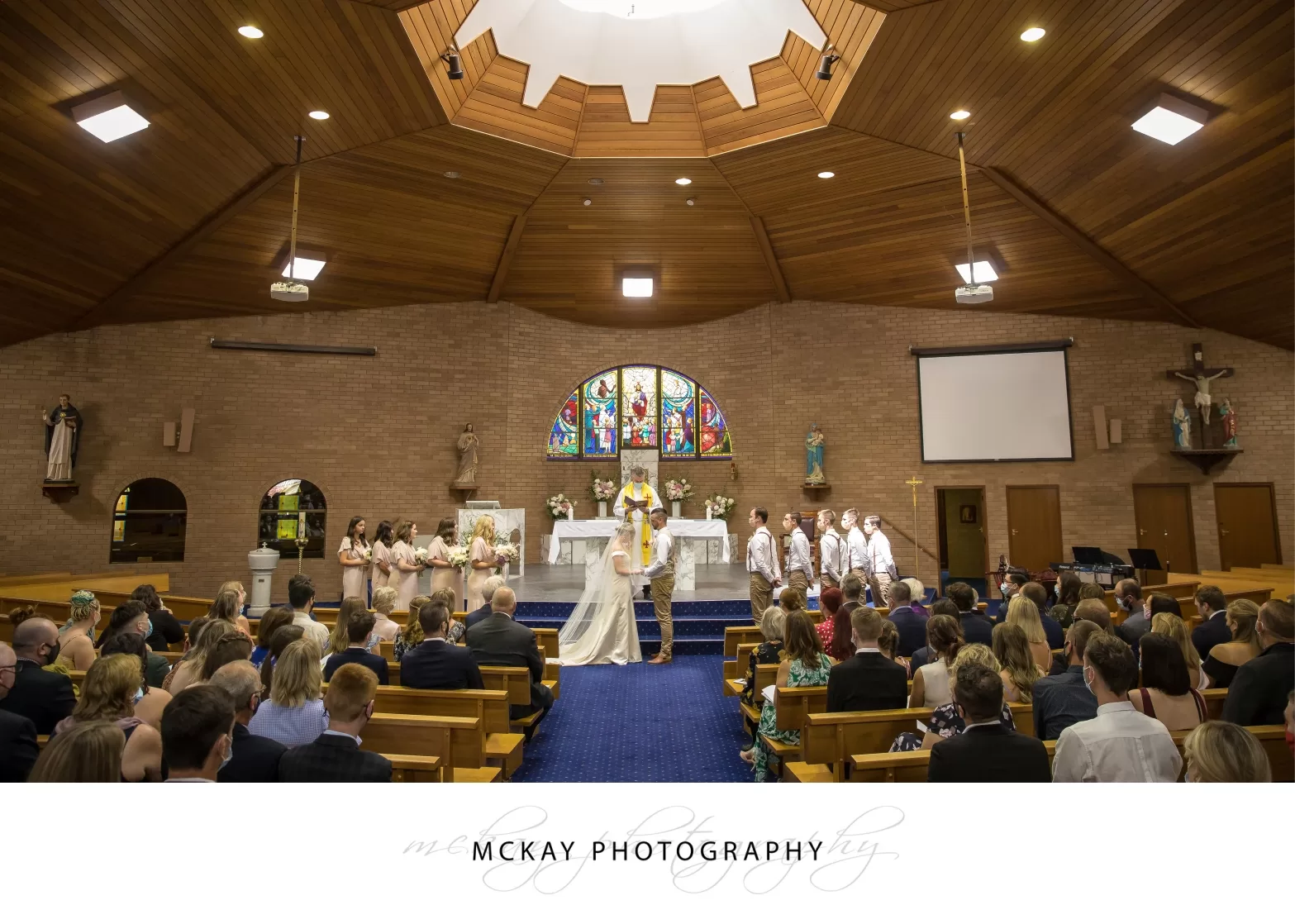 St Thomas Aquinas Church Bowral wedding