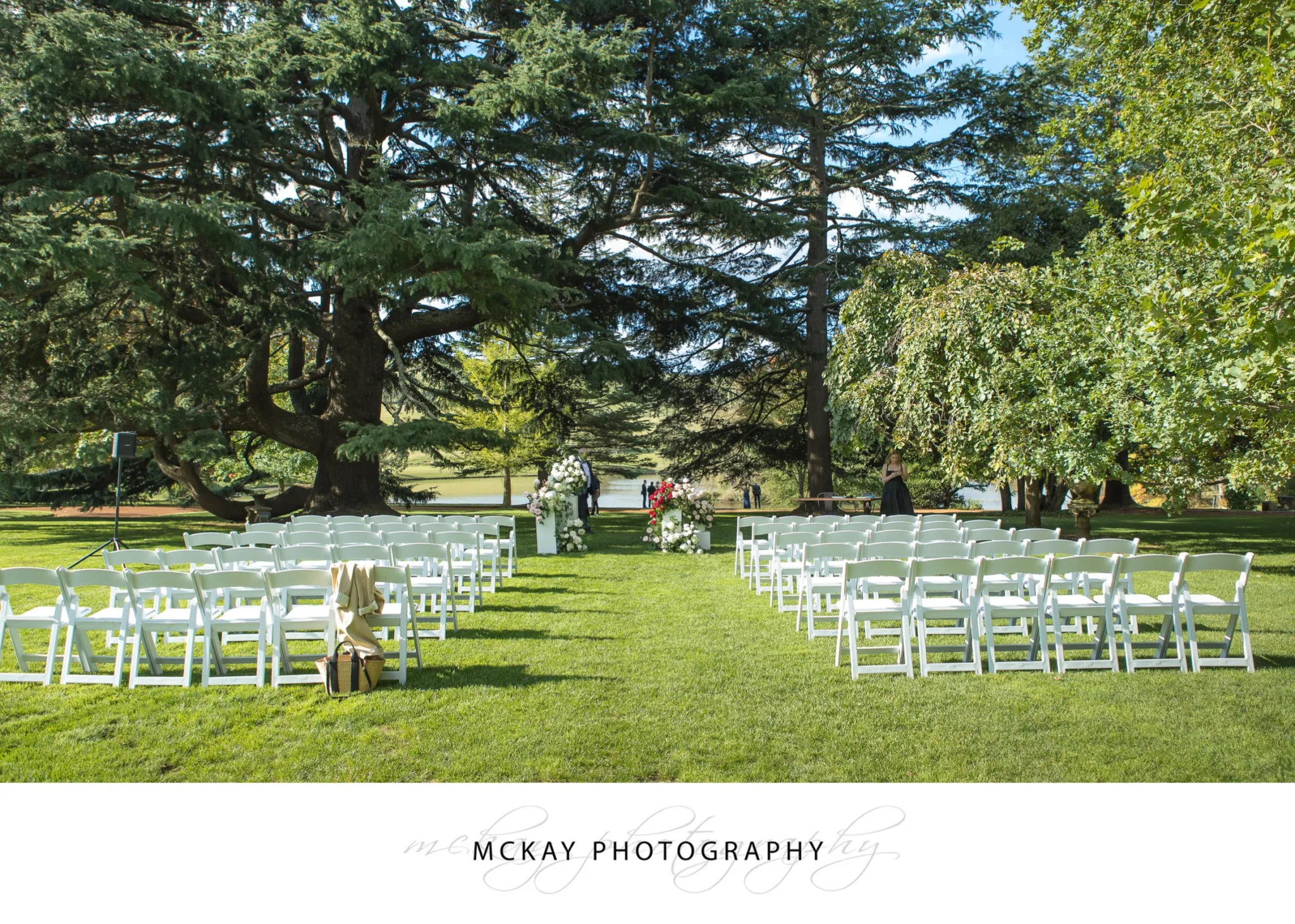 bendooley rose lawn wedding ceremony